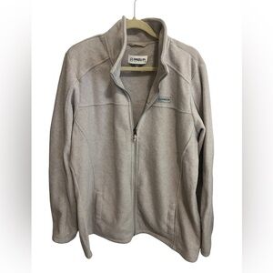 Magellan Outdoors Fishing Utility Jacket- women’s XXL Gray fleece- full zip.